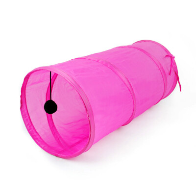 

Tada cats fluorescent green 50CM solid color cat tunnels plus Fibo even blue cat kitten supplies