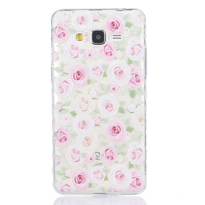 

More roses Pattern Soft Thin TPU Rubber Silicone Gel Case Cover for SAMSUNG GALAXY Grand Prime G530