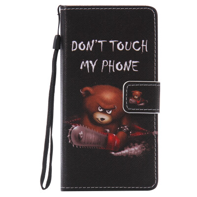 

Black Bear Design PU Leather Flip Cover Wallet Card Holder Case for HUAWEI P9 MINI