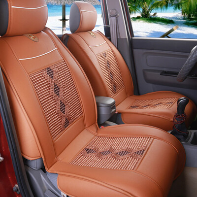 

MUNIUREN 7-seat car GM seat cushion four seasons pad van cushion fresh&breathable car mat 7 seat warm coffee factory straight hair