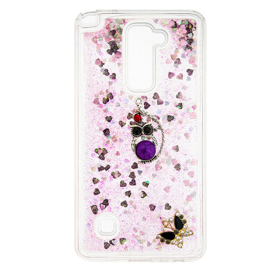 

Dynamic Quicksand Glitter Liquid Soft TPU Case Cover For LG LS775