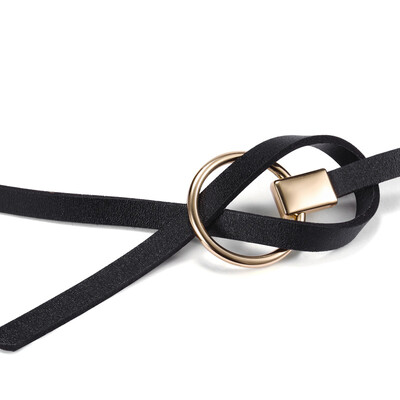 

Styria STIYA ladies belt Korean version of the women&39s fashion dress dress slender waist simple casual lady belt 862S081006 black