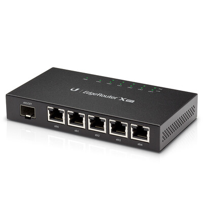 

UBNT Gigabit проводной маршрутизатор с высокопроизводительным домашним портом PoE и SFP Enterprise Ethernet 5-портовый ER-X-SFP