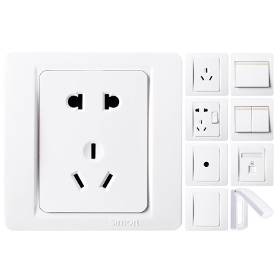 

Simon SIMON switch socket 53 series of two-bedroom 86-type 30 installed