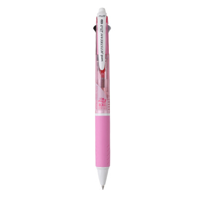 

Mitsubishi Uni MSXE3-500-07 multi-function signature pen automatic pencil 05mm 2 atomic pen 07mm pen pink single