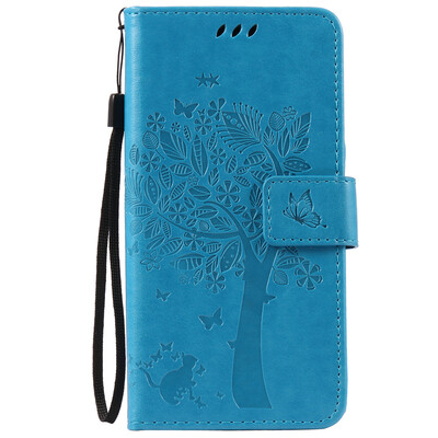 

Blue Tree Design PU кожа флип Обложка Кошелек Карты Держатель чехол для HUAWEI Enjoy 5