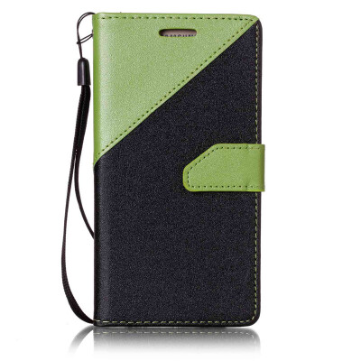 

Black + Green Design PU Leather Wallet Case Classic Flip Cover with Stand Function and Credit Card Slot for SAMSUNG Galaxy J5 2016