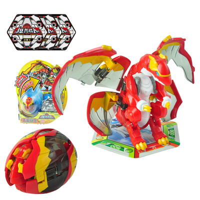 

Smart imagination (LDCX) Explosive Hunter Hunter Hunter outbreak set of deformation toys children's boy days inflammation war dragon 5401