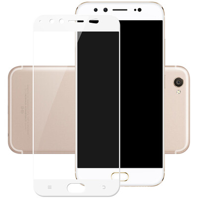 

ESK vivo X9Plus закаленная полноэкранная полноцветная закаленная пленка с высоким разрешением для мобильного телефона защитная пленка JM81-white