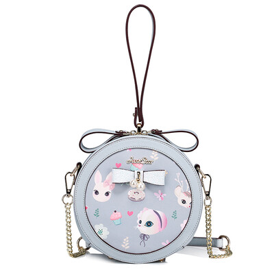 

When Europe is satisfied JUST STAR handbags fashion wild female casual shoulder bag Messenger bag chain bag Ms. Meng interest buns bag 277 pink flesh
