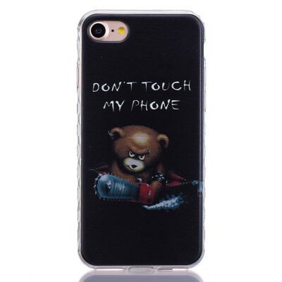 

Bear Pattern Soft Thin TPU Rubber Silicone Gel Case Cover for IPHONE 7