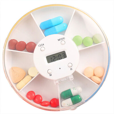 

класс Джените умное напоминание лекарства Qige небольшого набор электронных времени портативного лекарство напоминания недельный комплект