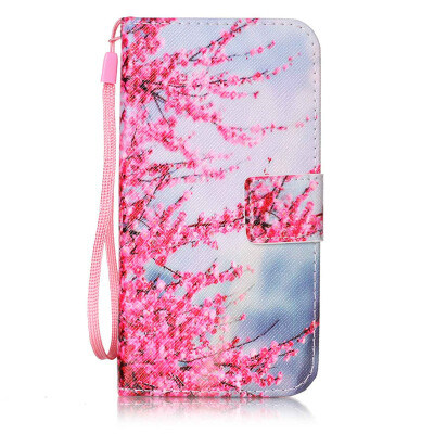 

Plum Blossom Design PU Leather Flip Cover Wallet Card Holder Case for Samsung Galaxy S7/G9300