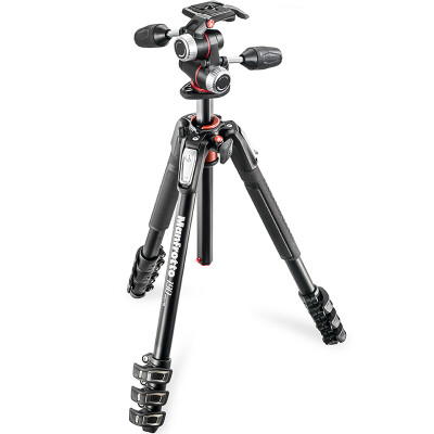 

Manfrotto (Manfrotto) MK190XPRO4-3W серии 190 из алюминиевого сплава трехмерного штатива головы костюм с XPRO трехмерной головкой 90 ° осью системы поперечной