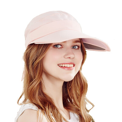 

[Jingdong Supermarket] Kemmon (Kenmont) km-3004 summer ladies riding a mask sunscreen shade empty top hat naked pink