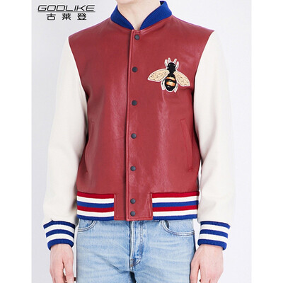 

Mens leather jacket long sleeve autumn witer clothing genuine sheepskin motocycle coat real leather the newest simple style with