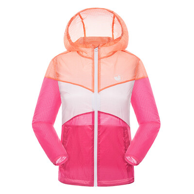 

Small camel CAMKIDS men and women children's clothing children's skin windbreaker 68770428 fluorescent orange 160