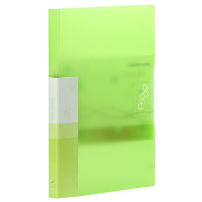 

KINARY KINARY AF1020 A4 cartoon fresh color thick single strong folder inserts single folder