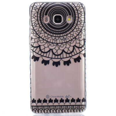 

Black wind chimes Pattern Soft Thin TPU Rubber Silicone Gel Case Cover for SAMSUNG Galaxy J5 2016J510
