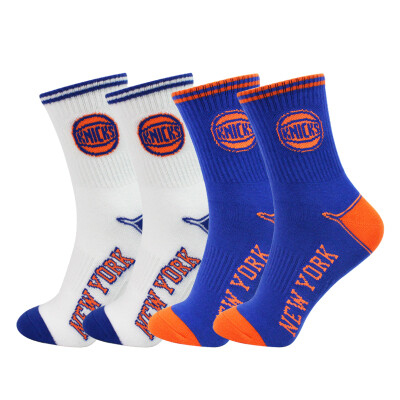 

[Jingdong supermarket] NBA basketball socks men's team fan sports socks 2 pairs of the Knicks uniform