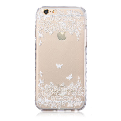 

Two butterflies Pattern Soft Thin TPU Rubber Silicone Gel Case Cover for IPHONE 6 Plus6S Plus