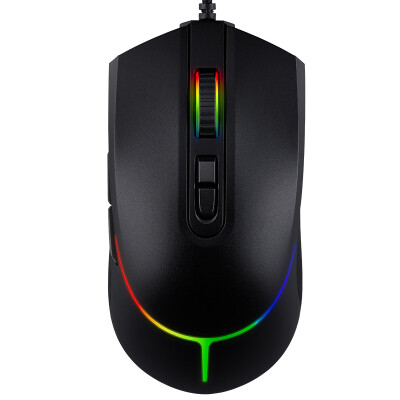 

Raytheon (ThundeRobot) солдаты охоты Gaming Mouse M303 Symphony RGB свет кольцо киберспорта Gaming Mouse Black 12000DPI