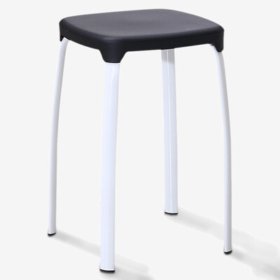 

Jingdong Supermarket Hua Kai Star stool chair leisure fashion color change shoe stool thick white stool white