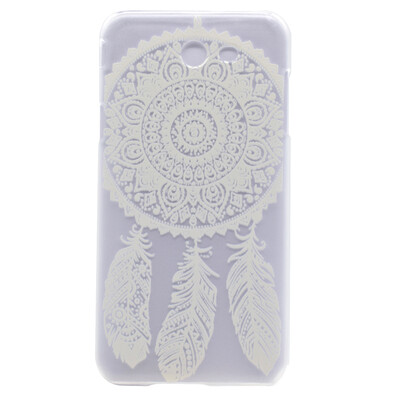 

Feather flower Pattern Soft Thin TPU Rubber Silicone Gel Case Cover for SAMSUNG GALAXY J3 2017J327P