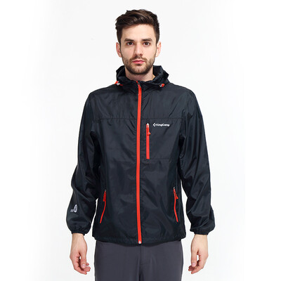 

Kung KingCamp couple models skin clothing men&women thin outdoor windbreaker female KWA119 red S