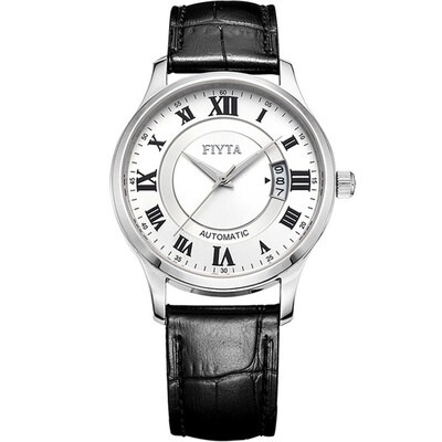 

Fiyta (FIYTA) watch Zhuo Ya series of mechanical male watch white belt DGA0006.WWR