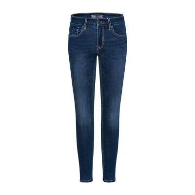 

Semir jeans Korean version of the students polished Slim small corners of the cowboy trousers 11216240084 cowboy dark blue 27