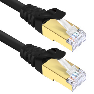 

Jingdong delivery CNCOB CN-3003-3M seven types of circular cable double shielded copper cat7 round 7 category finished network cable 10 Gigabit network cable 3 meters
