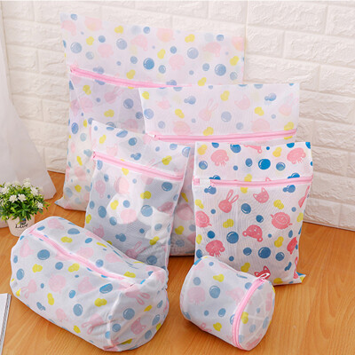 

Hinchin washing machine dedicated washing bag clothing net bag fine net clothes nursing bag underwear bra wash bag 5 sets