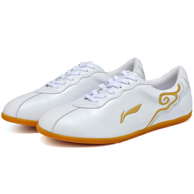 

Li Ning (LINING) белый 39 (маленький один ярдов) кожа Tai Chi обувь мужчины и женщины боевые искусства обувь практике обувь утром упражнения обувь обувь классические модели