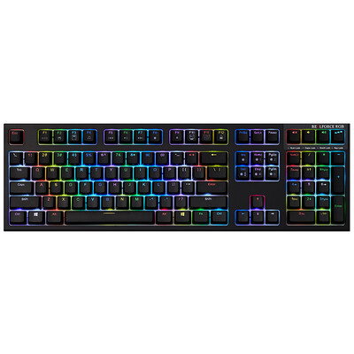 

REALFORCE) AEAX01 108U black RGB backlit version of the electrostatic capacity of the keyboard variable contact Jade life to eat chicken keyboard