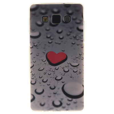 

Heart-shaped water drop Pattern Soft Thin TPU Rubber Silicone Gel Case Cover for SAMSUNG GALAXY A3