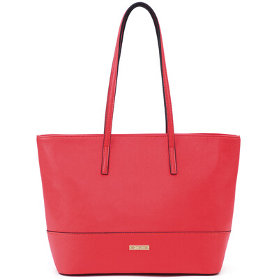 

DEER LOVE Shoulder Bag Fashion Simple Large Capacity Casual Handbag Bag LE17027-20 Red