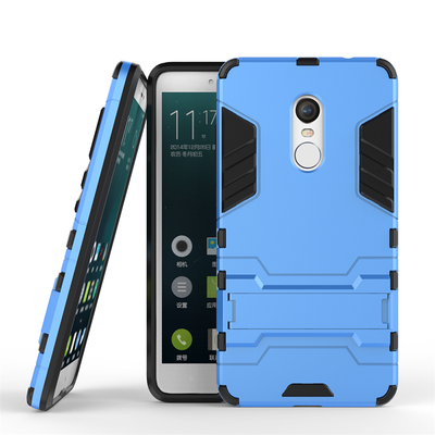 

Синий Slim Robot Armor Kickstand Ударопрочный жесткий корпус из прочной резины для XIAOMI RedMi Note4