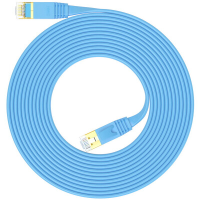

Shanze (SAMZHE) CAT-705H Engineering Class 7 CAT7 Class Copper Plating Double Shield High Speed ​​Network Jumper 7 Type Finished Cable Network Cable Black 5 m