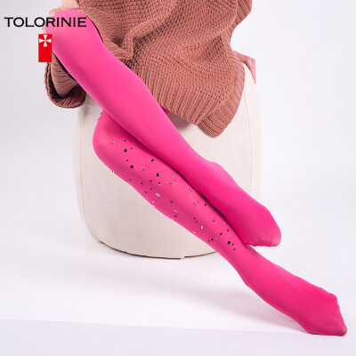 

【Jingdong Supermarket】 TOLORINIE stockings retro bronze jacquard crotch pantyhose spring and summer underwear sexy pantyhose 【1 group】 K1111C9999