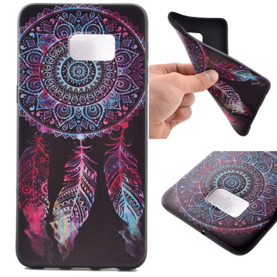 

Dreamcatcher Pattern Мягкий тонкий ТПУ резиновый силиконовый гель Дело Чехол для Samsung Galaxy S6 Plus