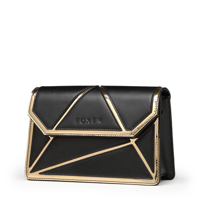

Gold fox (FOXER) handbags fashion shoulder bag casual wild ladies diagonal package tide 979010F1A black