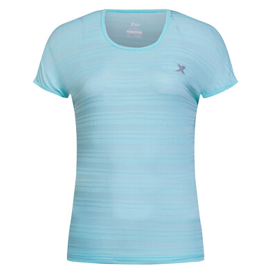 

XTEP round neck ventilate sports short sleeve T-shirt for Women 883128019009