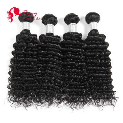 

CZ Hair 8A Unprocessed Cambodian Virgin Deep Curly 4 Bundles Human Hair Weave Virgin Cambodian Deep Curly Hair Natural Color