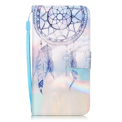 

Dreamcatcher Дизайн Кожа PU откидная крышка карточки бумажника держатель случая для LG G5