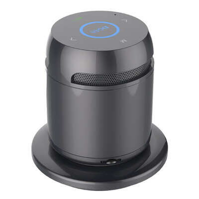 

Desert (DOSS) DS-1189S Metal Edition Achimo 3S Беспроводное зарядное устройство Bluetooth-динамик Эксклюзивная портативная карта APP Mini Mini Sonic Сабвуфер Deep Air Grey