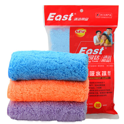 

Isteda cloth multi-purpose kitchen fiber cleaning cloth 3 loaded (color random delivery