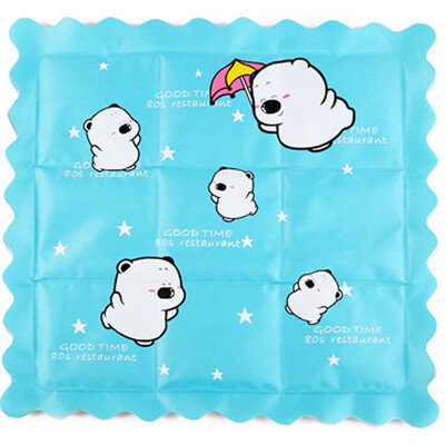

Tilly Shanko Multifunctional Cool Cushion Summer Cool Ice Cushion Cushion Pad Cushion Blue White Bear
