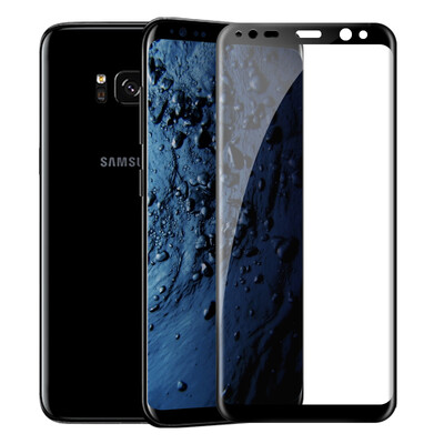 

Длинный стальной пассажир Samsung S8 пленочное покрытие полноэкранное 3D гибка стали взрывозащищенный HD фильм стеклянной пленки подходит для Samsung Galaxy S8 (черный)