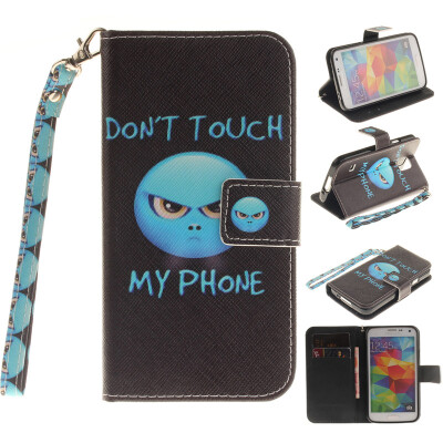 

Anger Design PU Leather Flip Cover Wallet Card Holder Case for SAMSUNG GALAXY S5